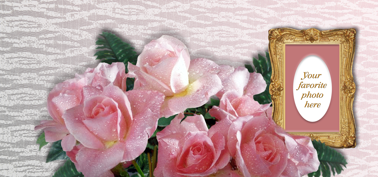 Bouquet Of Roses Pink